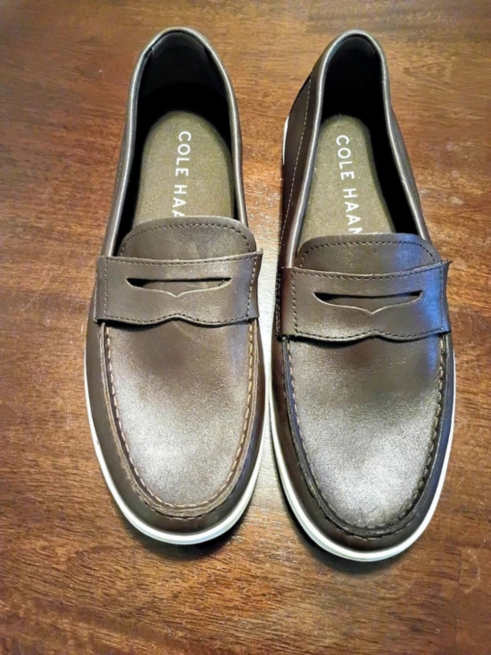 Cole Haan Grand Crosscourt Penny Loafer Brown Size 10